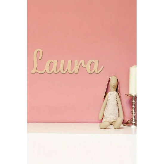 Dekorativní dřevěné jméno...