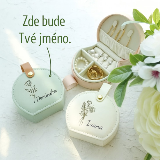 Cestovní šperkovnice s...