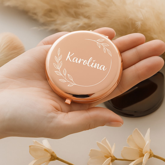 Kapesní zrcátko s jménem a...