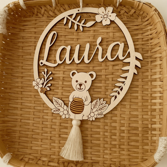 Originální dřevěná dekorace...